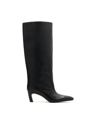 ONE ELEMENT - Modische Stiefel mit Schaft zum Hineinschlüpfen - Schwarz