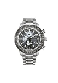 CITIZEN® HAU ECO DRIVE RADIO - Herren Chronograph "BY3006-53H" - GRAU