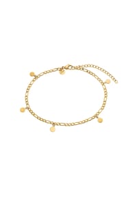 NOELANI - Fußkette für Damen, Edelstahl | Coin - Gold