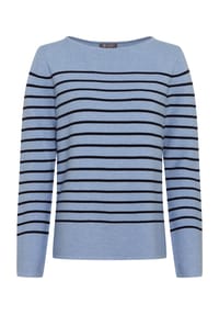 GALERIA essentials - Pullover, U-Boot-Ausschnitt, für Damen - BLUE MEL.-NAVY