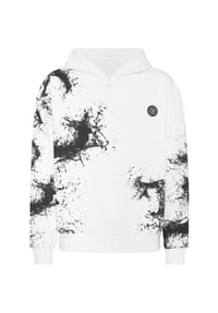 PLEIN SPORT - Kapuzen-Sweatjacket SPLASH - black