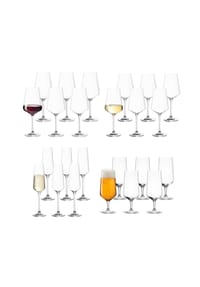LEONARDO Gläserset Puccini 24er Set transparent - PUCCINI - transparent
