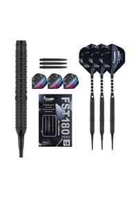 COFI - Formula FST180 GEN3 Black Softtip Dartset 18g Softdarts - Schwarz OneSize