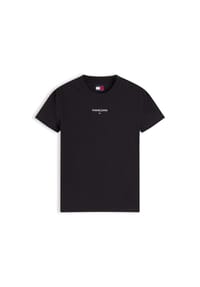 TOMMY Jeans - T-Shirt, Rundhals, für Damen - BDS  BLACK