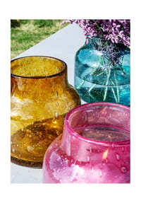 Fink Living Glasvase, Windlicht SOLEA - SOLEA - petrol