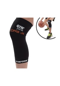 GYM form® - Bandage Kompression - Kniebandage Copper Line Knie - 