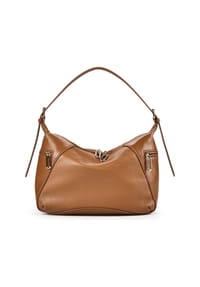 MANDARINA DUCK Daisy - Daisy Schultertasche Leder 26 cm - indian tan