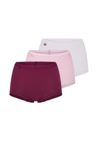 sloggi - Basic+ Maxislips, 3er-Pack, Baumwollstretch, für Damen - BLAU MIX