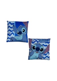 Disney - Disney Lilo & Stitch Dekokissen (1 Stk.) aus weichem Polyester für - Blau 38x38x15 cm