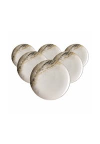 Ritzenhoff & Breker Speiseteller Arezzo ø 26 cm 6er Set braun - AREZZO - braun