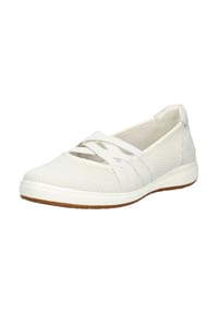 Seibel - Riemchen-Ballerinas "Caren", Leder, Wechselfußbett, für Damen - 000 WEISS