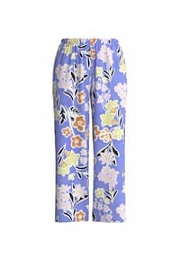 CALIDA - Damen 7/8-Pyjamahose Late Bloom M&M - deep cobalt