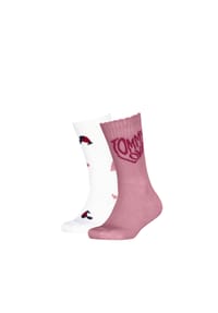 TOMMY HILFIGER - Socken, 2er-Pack, für Kinder - 002 PINK
