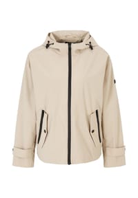 NEW VIEW - Jacke Fae verstellbare Kapuze - Beige