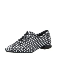 SIMEN - Schnürschuhe - schwarz/weiss