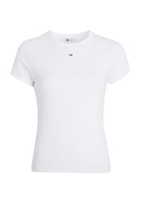 TOMMY Jeans T-Shirt, tailliert, Logo-Stickerei, für Damen Bild 1