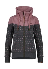 ALIFE AND KICKIN® - ValinaAK Sweat Jacket - cloudy melange