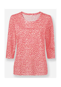 Witt - Shirt - weiß-erdbeere-bedruckt