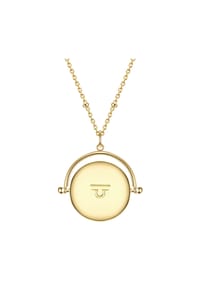 GLANZSTÜCKE MÜNCHEN - Damen Kette aus 925/- Sterling Silber in Gelbgold mit Zirkonia - gelbgold