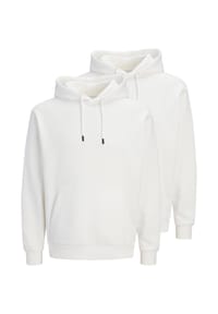 JACK & JONES - Sweatshirt / Hoodie 2er Pack Bradley - Beige / creme