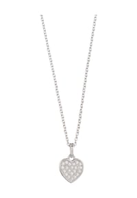 XENOX - Damen Kette mit Anhänger "Love Story XS3419K", 925er Silber - silber