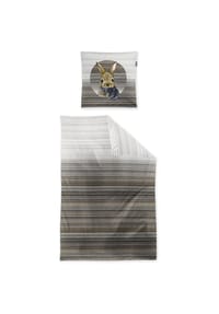 irisette® - Flausch-Cotton Bettwäsche Set Zobel 8630 - 80 natur