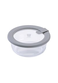 CHEFKOCH trifft FACKELMANN® Vorratsdose - KÜCHE - GLAS/HELLGRAU