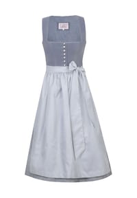 MarJo - Dirndl, 3/4-lang, eckiger Ausschnitt, für Damen - 289 LIGHT DENIM