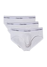 Calvin Klein - Slip, 3er Pack, für Herren - 100 WHITE