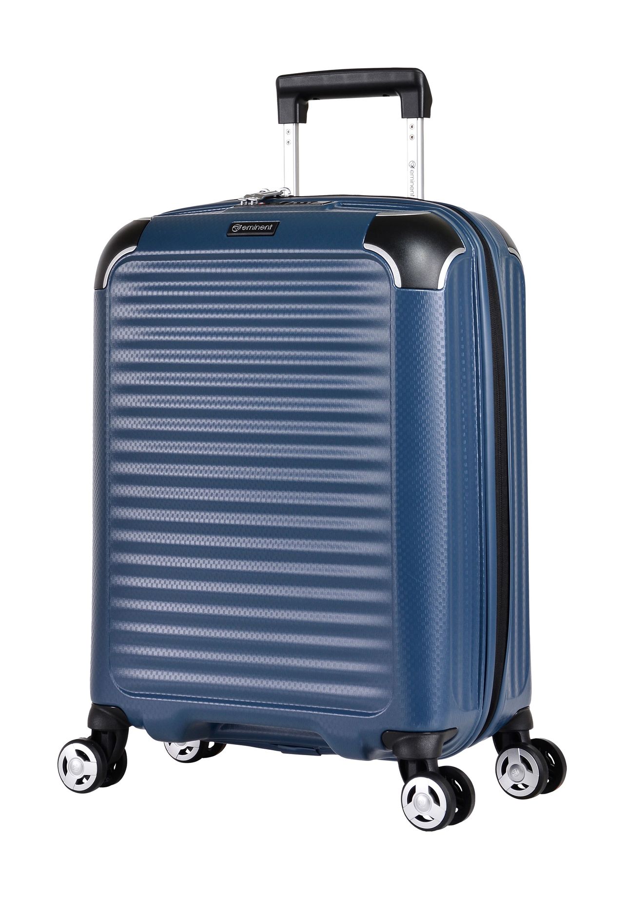 eminent MATERIA II 4-Doppelrollen-Trolley, Hartschale, Emblem, TSA ...