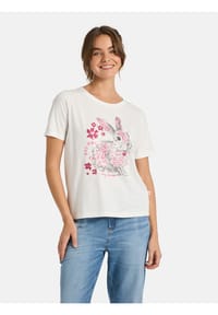 LIEBLINGSSTÜCK - Damen T-Shirt aus Baumwolle CaraL - 110-offwhite