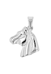 Adelia's - Damen Anhänger Pferd aus Edelstahl - Silber