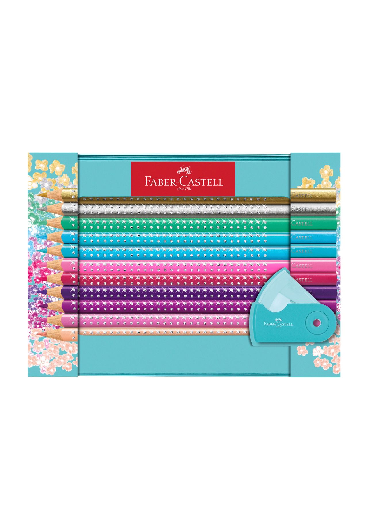 Faber-Castell Buntstifte- Geschenkset "Sparkle" 20Er Pack Mehrfarbig - Bild 10