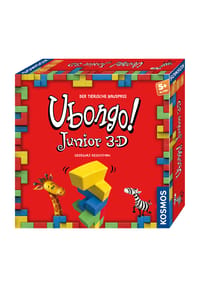 KOSMOS - Ubongo! Junior 3D, Legespiel, Knobelspiel, Logik Spiel, Kinderspiel, Kinder, ab 5 Jahren - 