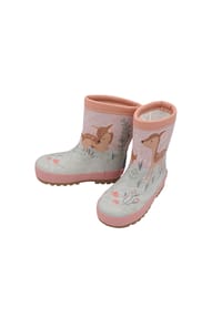 maximo® - Gummistiefel Reh Winterfutter, Reflekt 3M - ash rose