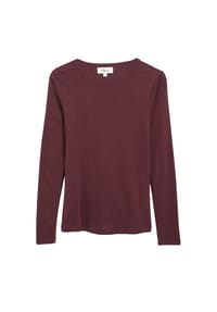s.Oliver - Langarmshirt, Baumwolle, für Damen - 85W0 BROWN