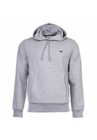 LACOSTE - Herren Hoodie mit Kapuze - Sweatshirt, aufgerautes Fleece, Baumwoll-Mix - Blau