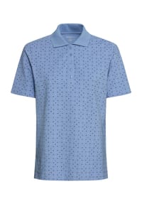 GALERIA - Poloshirt Pia 1, Knopfleiste, für Damen - BLUE - MULTI COLOR