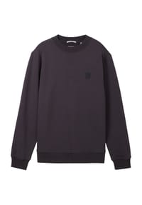 TOM TAILOR - Sweatshirt, Baumwolle, Stickerei, für Kinder - COAL GREY