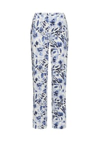 LASCANA - Schlafanzug-Hose Luxurious Nights, Gummibund, für Damen - 24572 FLOWER AOP