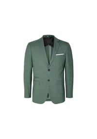 SELECTED - Sakko - 233475 LIGHT GREE