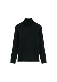 Marc O'Polo - Herren Langarmshirt mit Rollkragen - Jersey T-Shirts Longsleeve, Baumwolle - Graumelange