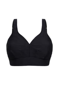 Anita - Bustier-Bikini Essentials, breite Träger, für Damen - 001 SCHWARZ