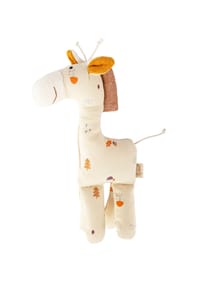 sigikid® - Kuscheltier Giraffe sigibaby ,  für Babys - cremeweiß