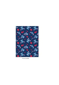 Disney - Lilo & Stitch Wohndecke Set 110x150 cm – Flauschige Decke - 