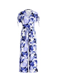 BETTY BARCLAY - Overall, Wickel-Ausschnitt, für Damen - 1881 CREAM/BLUE