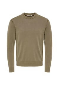 ONLY & SONS - Pullover Garson Strickpullover R-Neck - dunkelgrün
