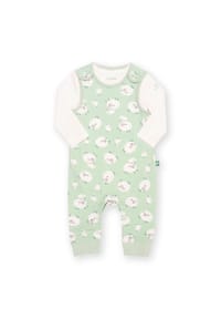 KITE - Baby Latzhose-Set, Bio-Baumwolle - hellgrün