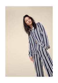 VILA - Hose - Navy Blazer