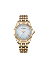 CITIZEN® ELEGANCE - Damen Armbanduhr "EM1143-81X" - GRÜN